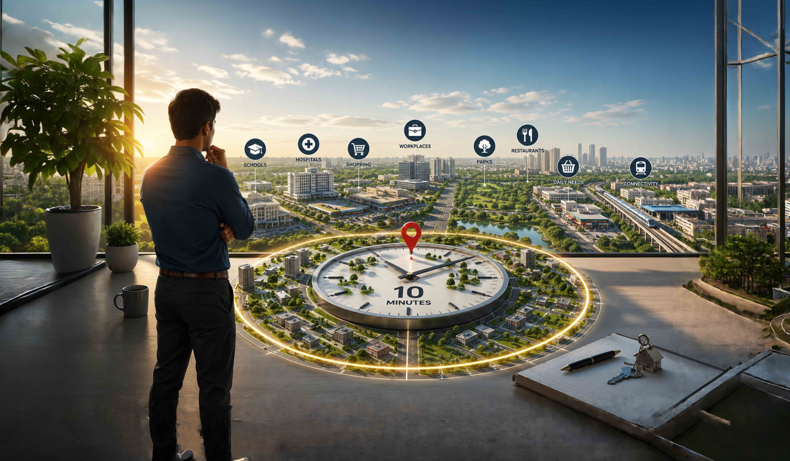 The 10-Minute Radius Method for Choosing a Property